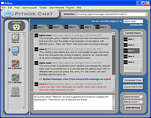 Pithos Chat GUI